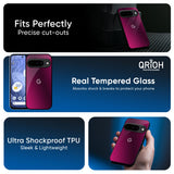 Pink Burst Glass Case for Google Pixel 10 Pro XL 5G