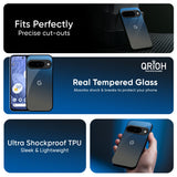 Blue Grey Ombre Glass Case for Google Pixel 10 Pro 5G