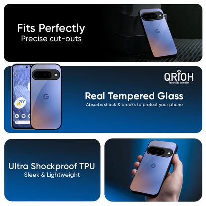 Blue Aura Glass Case for Google Pixel 10 5G
