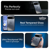 Space Grey Gradient Glass Case for Google Pixel 10 5G