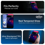Blue Ombre Glass Case for Google Pixel 10 Pro XL 5G