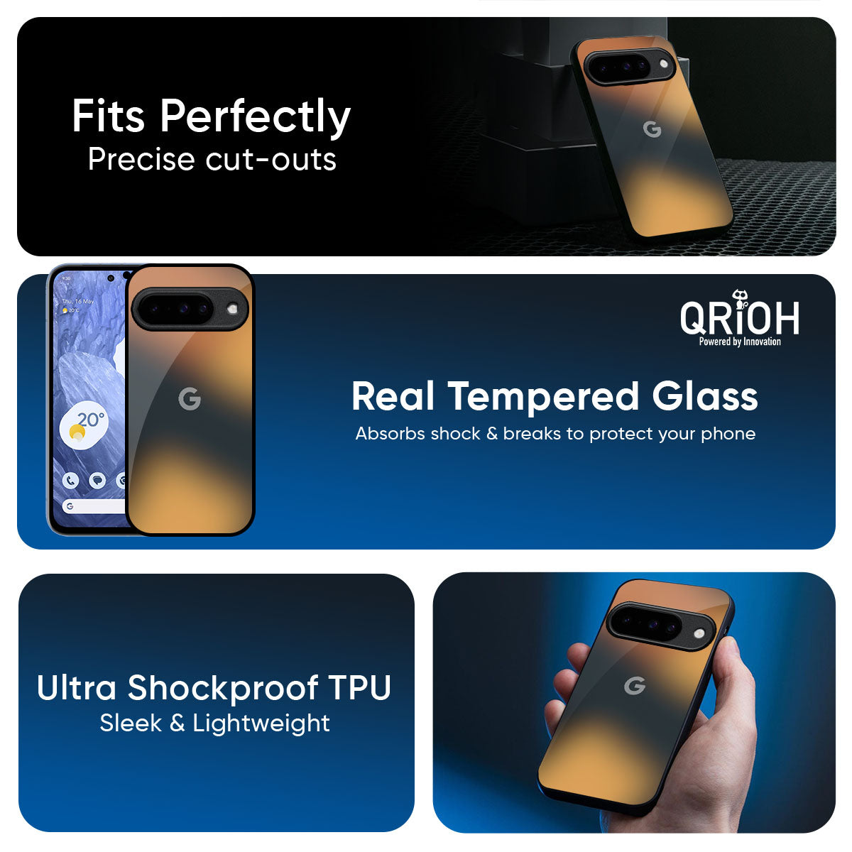 Blurry Art Glass Case for Google Pixel 10 Pro XL 5G