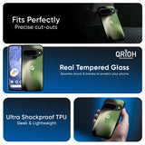 Green Tornado Glass Case for Google Pixel 10 5G