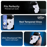 Wheat Cream Wavy Glass Case for Google Pixel 10 Pro 5G