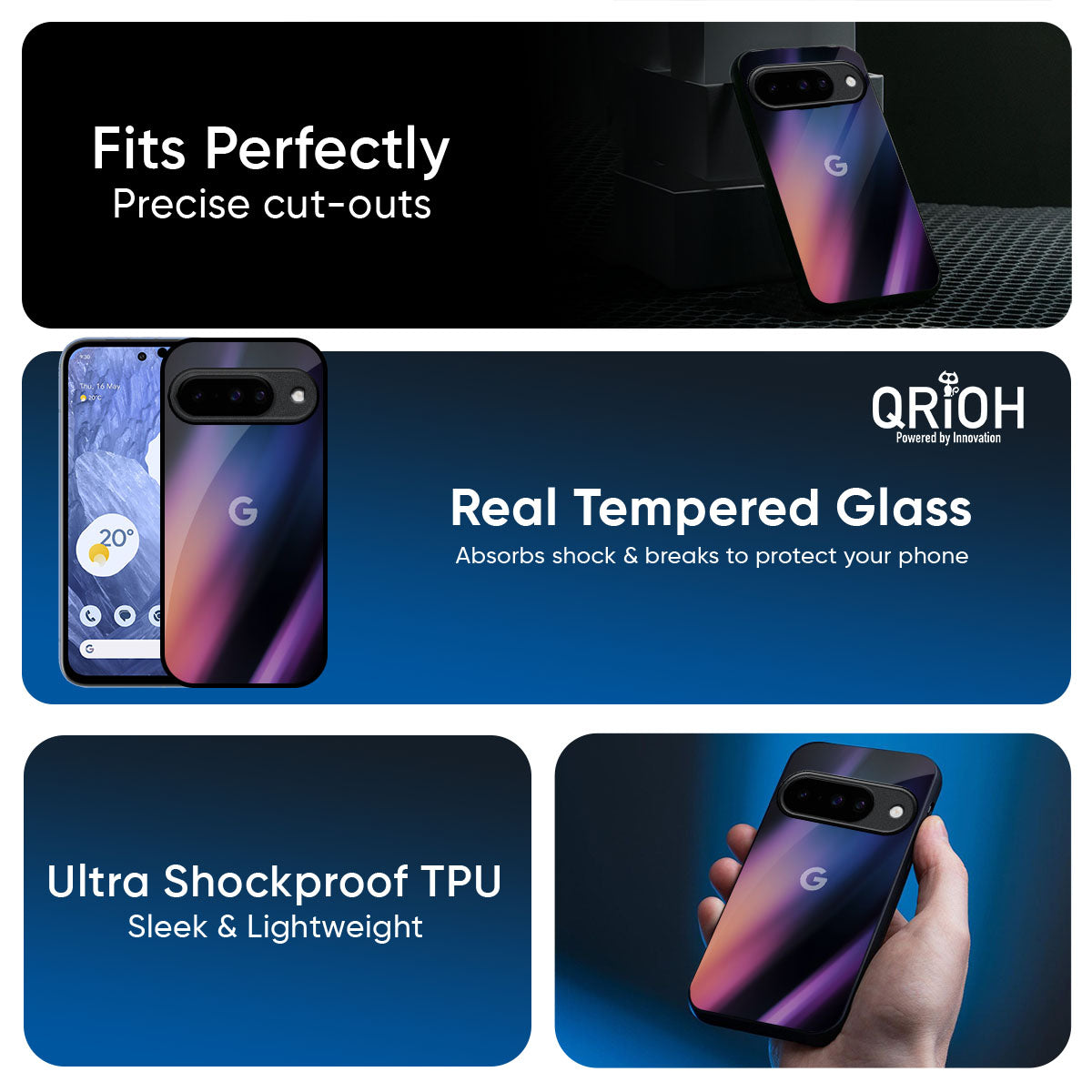 Color Fluid Glass Case for Google Pixel 10 5G