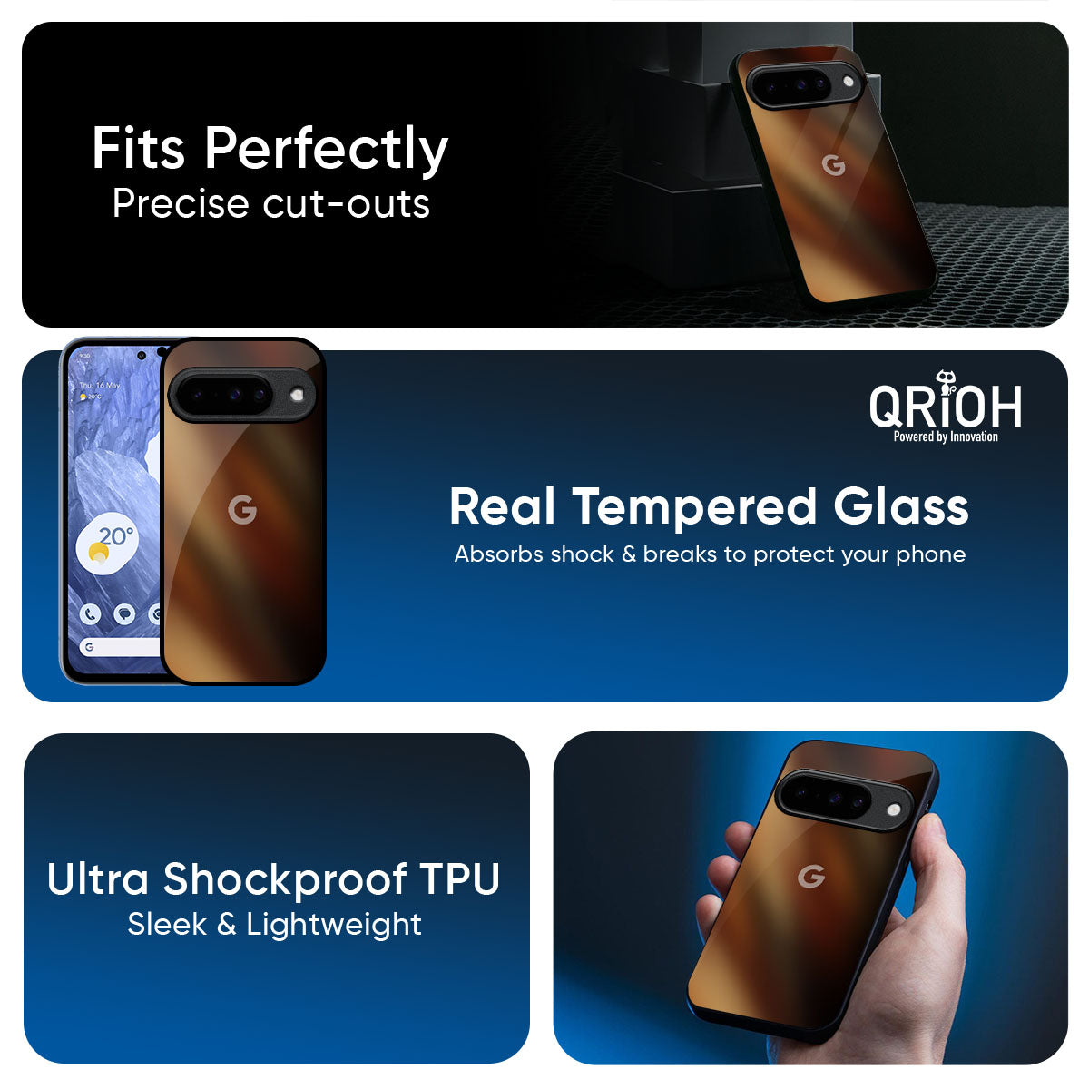 EarthTones Glass Case for Google Pixel 10 Pro XL 5G