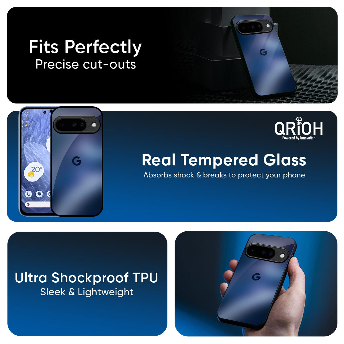Dark Sea Glass Case for Google Pixel 10 Pro 5G