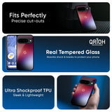 Gaussian Red Glass Case for Google Pixel 10 Pro XL 5G