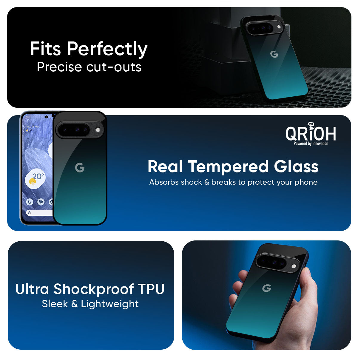 Ultramarine Glass Case for Google Pixel 10 Pro 5G