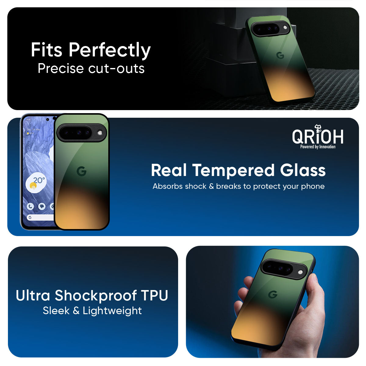 Blurry Forest Glass Case for Google Pixel 10 Pro 5G