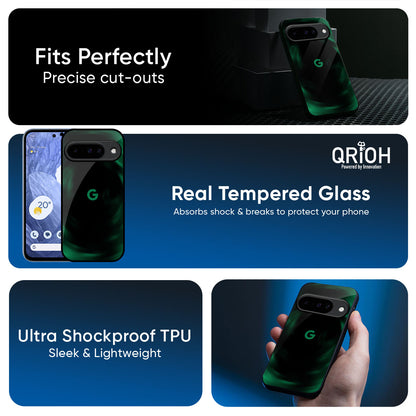 Green Well Glass Case for Google Pixel 10 Pro XL 5G