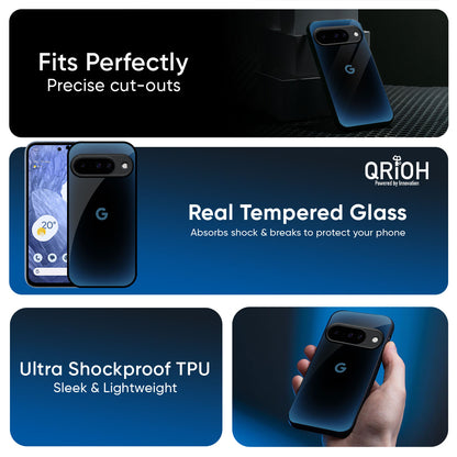 Blue Dynamic Glass Case for Google Pixel 10 5G