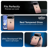 Golden Mauve Glass Case for Google Pixel 10 Pro XL 5G