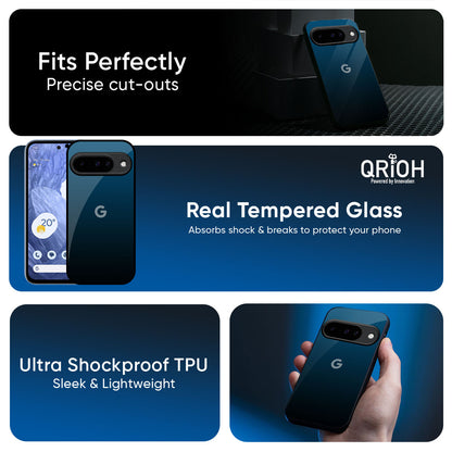 Sailor Blue Glass Case For Google Pixel 10 5G