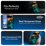 Watercolor Wave Glass Case for Google Pixel 10 Pro 5G