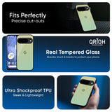 Mint Green Gradient Glass Case for Google Pixel 10 Pro 5G