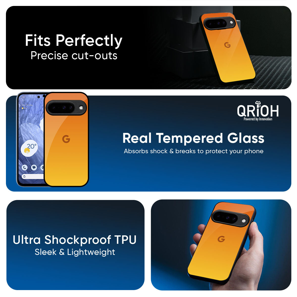 Sunset Glass Case for Google Pixel 10 Pro 5G