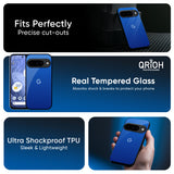 Egyptian Blue Glass Case for Google Pixel 10 Pro XL 5G