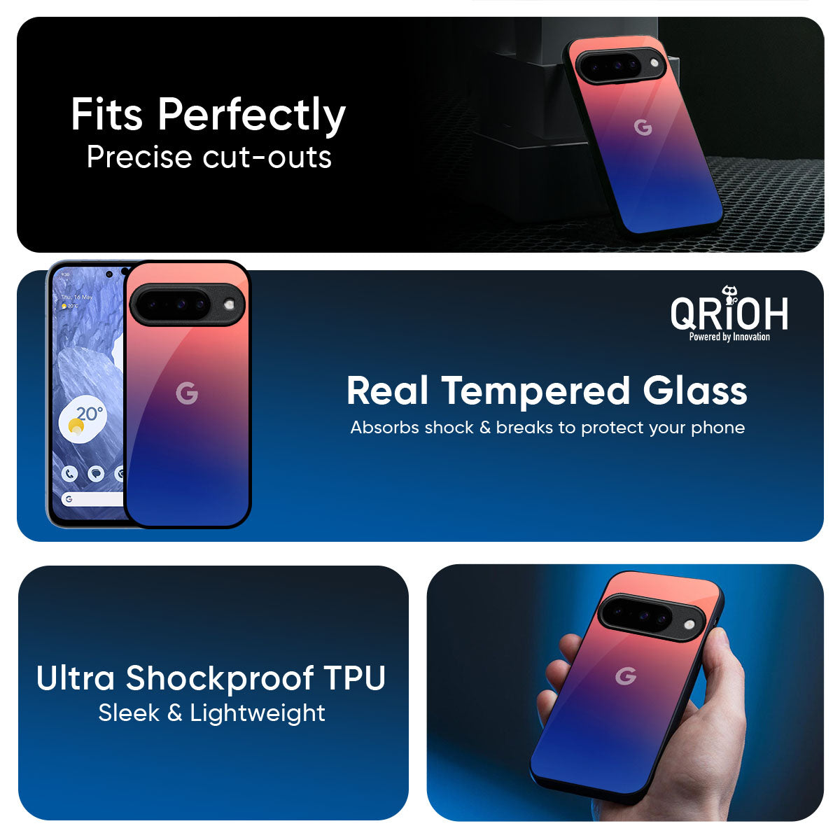 Dual Magical Tone Glass Case for Google Pixel 10 5G