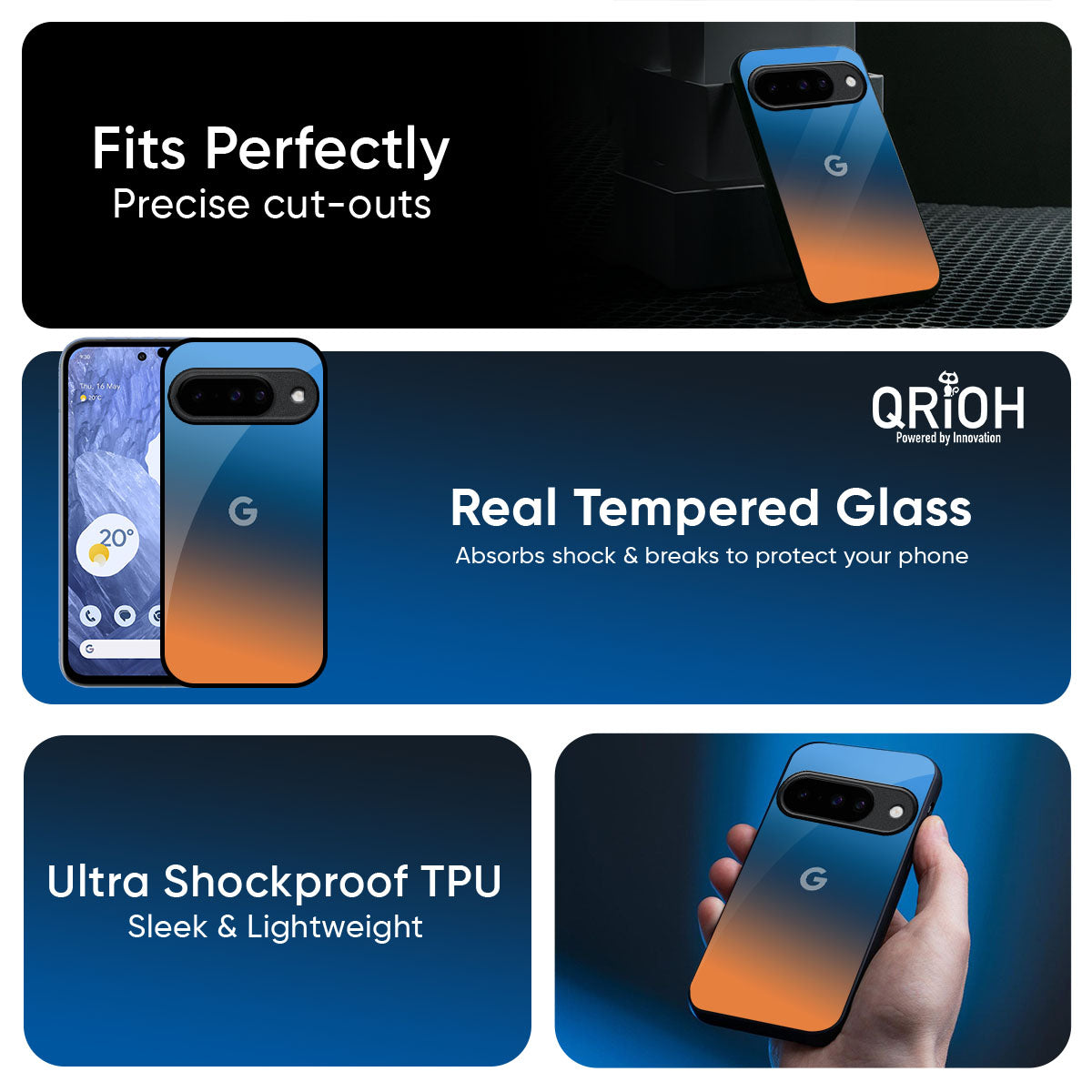 Sunset Of Ocean Glass Case for Google Pixel 10 Pro XL 5G