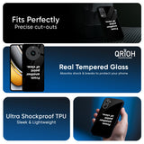Motivation Glass Case for Realme GT8 Pro 5G