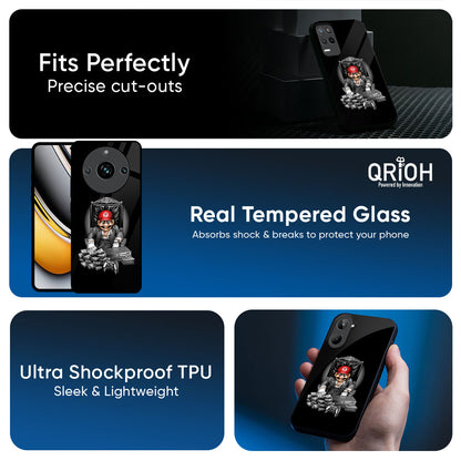 Dark Secret Glass Case for Realme C65 5G