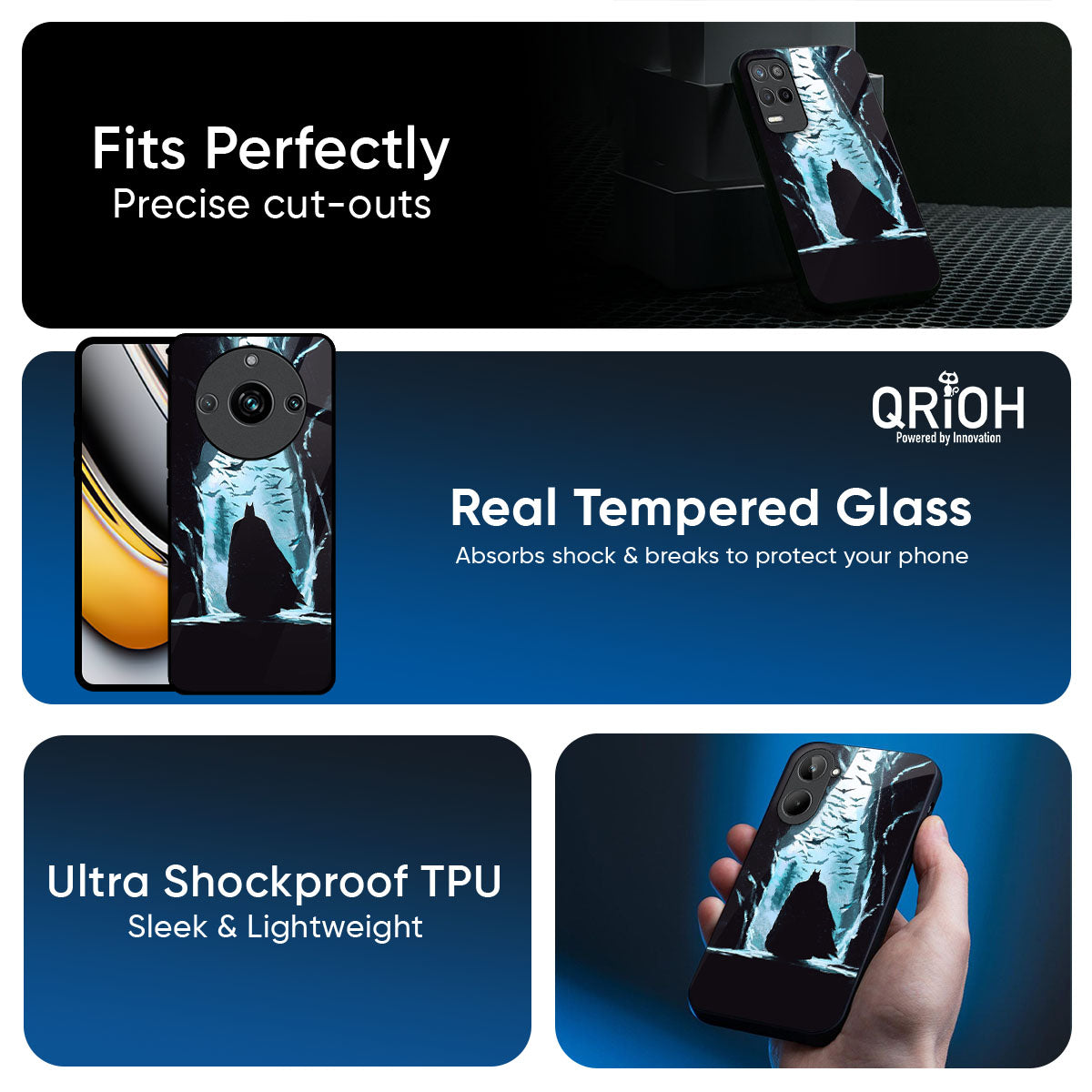 Dark Man In Cave Glass Case for Realme 14 Pro 5G
