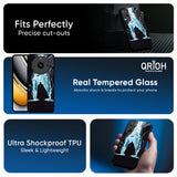 Dark Man In Cave Glass Case for Realme 14 5G