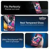 Radha Krishna Art Glass Case for Realme 14 Pro 5G