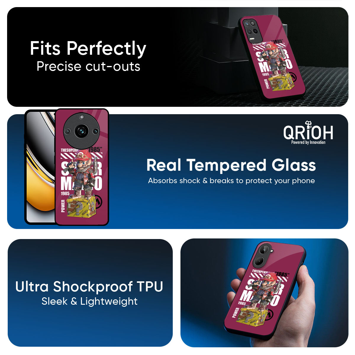 Gangster Hero Glass Case for Realme 14 Pro 5G