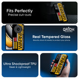 Aircraft Warning Glass Case for Realme 14 5G