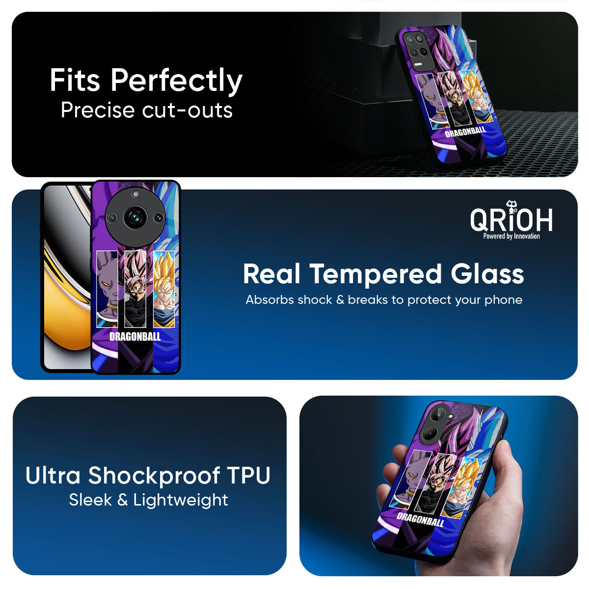 DGBZ Glass Case for Realme 14 Pro 5G
