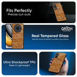 Timberwood Glass Case for Realme 14 5G