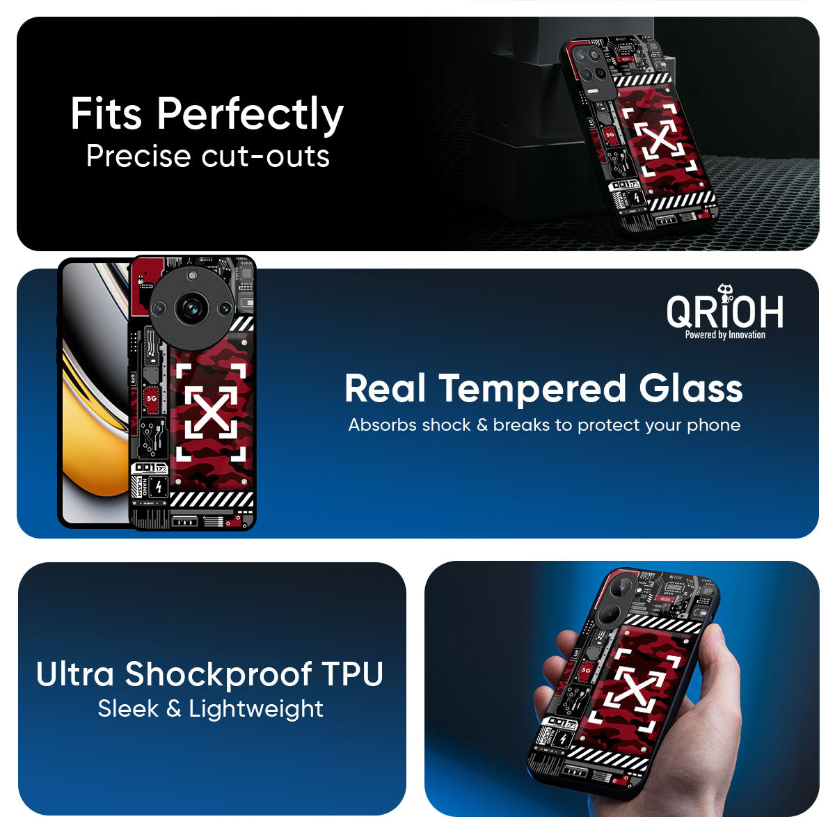 Technology Art Glass Case for Realme C85 5G