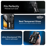 Futuristic Art Glass Case for Realme 14x 5G