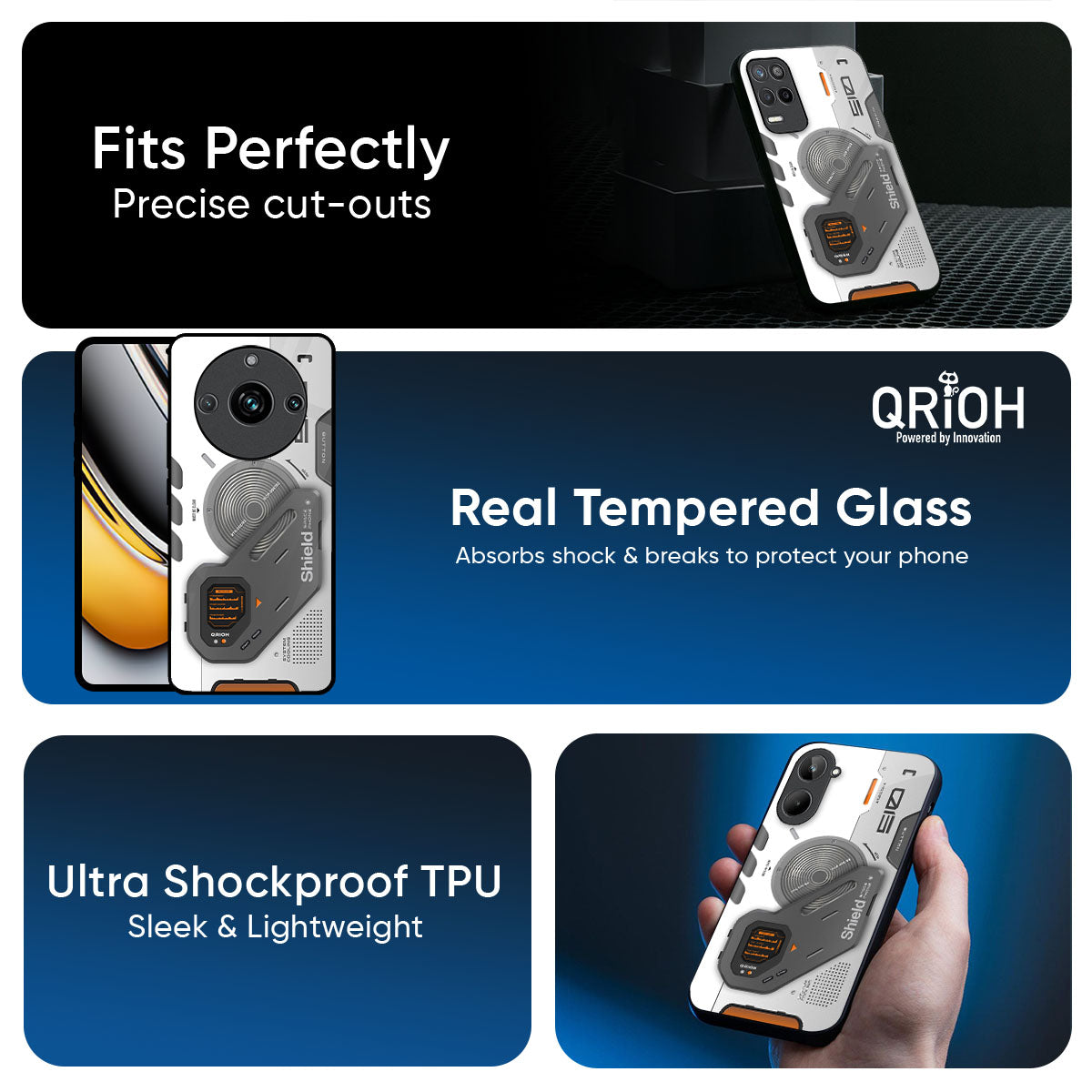 Liberty Cyber Glass Case for Realme 14 Pro 5G