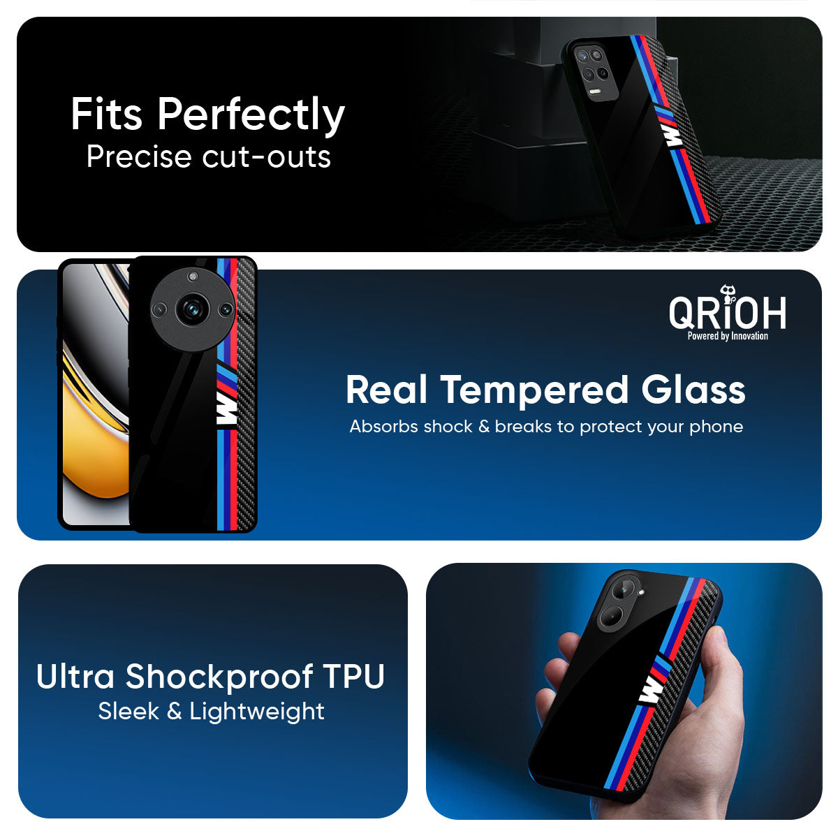 Automotive Art Glass Case for Realme 14 Pro 5G