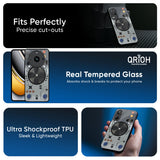 Gaming Gear Glass Case for Realme 14 5G
