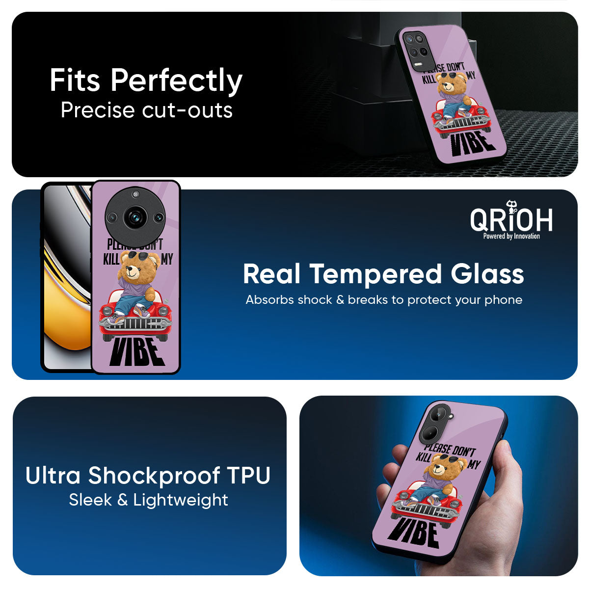 Don't Kill My Vibe Glass Case for Realme GT8 Pro 5G