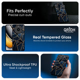 Abstract Tiles Glass Case for Realme P4 Power 5G