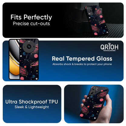 Galaxy In Dream Glass Case For Realme 16 Pro 5G