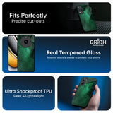 Emerald Firefly Glass Case For Realme C65 5G
