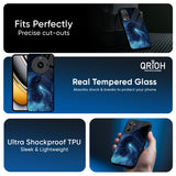 Dazzling Ocean Gradient Glass Case For Realme 14 5G