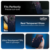 Falling Stars Glass Case For Realme Narzo 80 Lite 5G