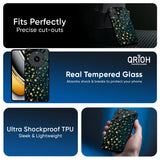 Dazzling Stars Glass Case For Realme 16 5G