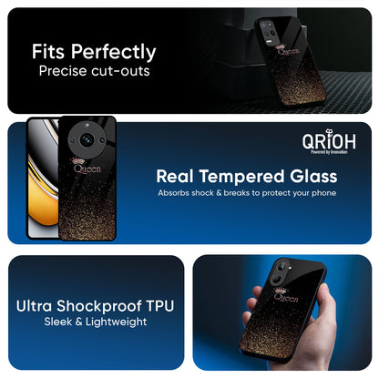 I Am The Queen Glass Case for Realme C65 5G