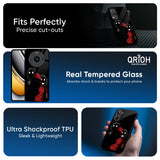 Shadow Character Glass Case for Realme 14 5G