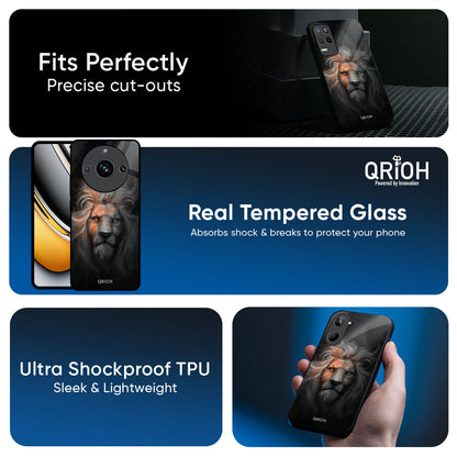 Devil Lion Glass Case for Realme P4 Power 5G