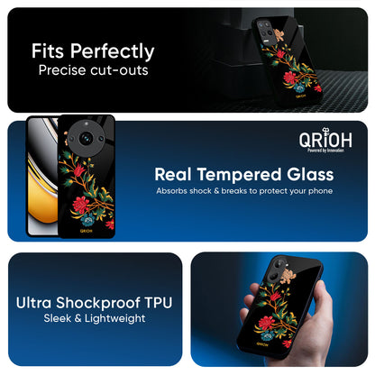 Dazzling Art Glass Case for Realme 14 Pro Plus 5G