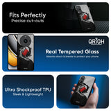 Japanese Art Glass Case for Realme 14 5G